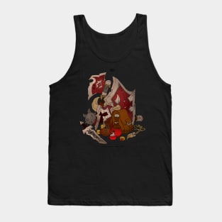 Equipment of a horde warrior Tank Top